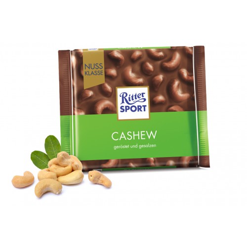 Czekolada RITTER SPORT - Cashew 100g