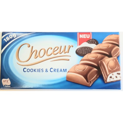 Czekolada Chateau/Choceur 200g Cookies & cream