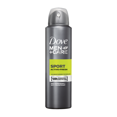 DOVE MEN + CARE Sport Active+fresh Anti-Transpirant Spray 150ml