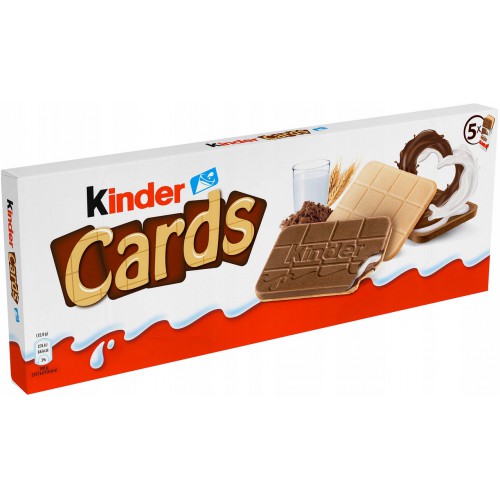 KINDER Cards 5 x 25,6 g to 128 g DE