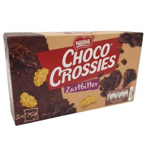 Nestle - CHOCO CROSSIES w ciemnej czekoladzie 150g