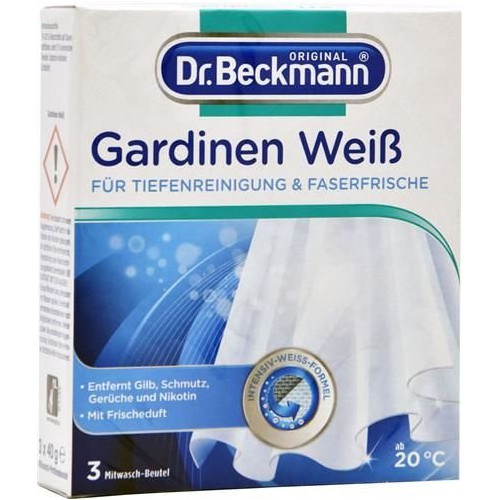 Dr Beckmann Gardinen Weiss szaszetki do firan 3x40g