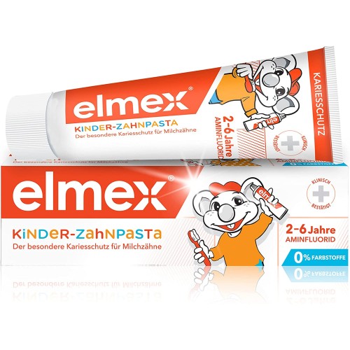 ELMEX Kinder 50ml pasta do zębów dla dzieci  2-6 lat