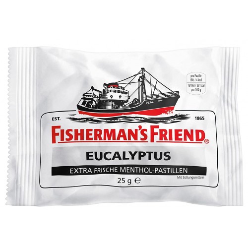 FISHERMAN'S FRIEND pastylki pudrowe Eucalyptus 25g