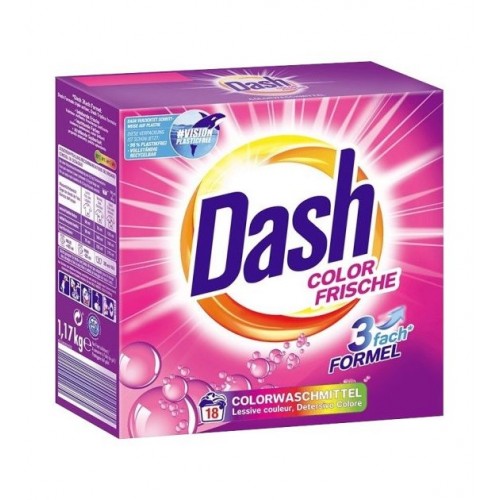 DASH Color Frische proszek do prania tkanin kolorowych 1,17kg 18 prań