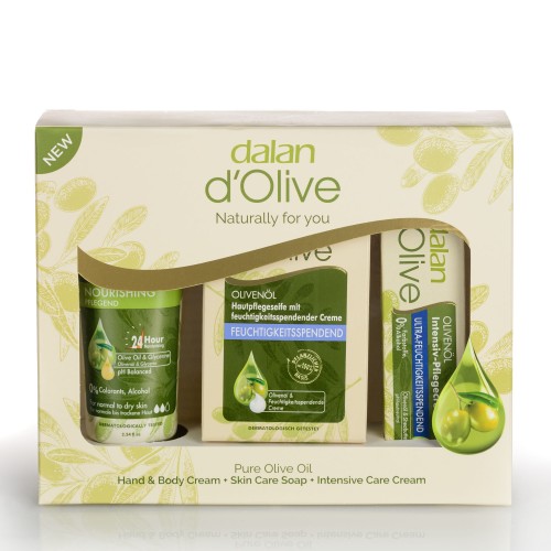 DALAN d'Olive zestaw 3 kosmetyków