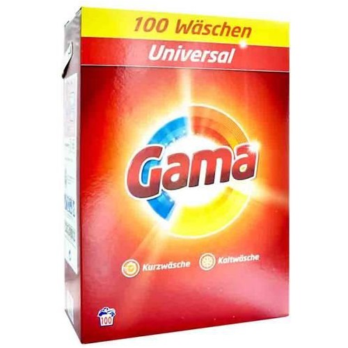 GAMA (Vizir) 100 prań Uniwersalny proszek 6,5 kg