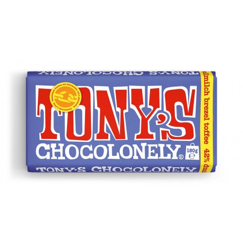TONY'S brezel toffee 180g czekolada gorzka mleczna
