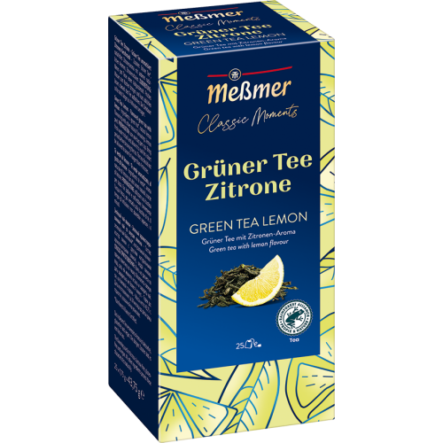 MESSMER zielona herbata Classic Moments Zitrone 25x1,75g
